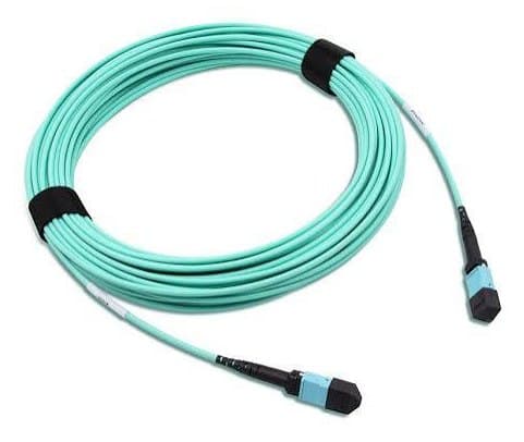 OM4 MPO-12 Trunk 10m Fibre Optic Patch Cable