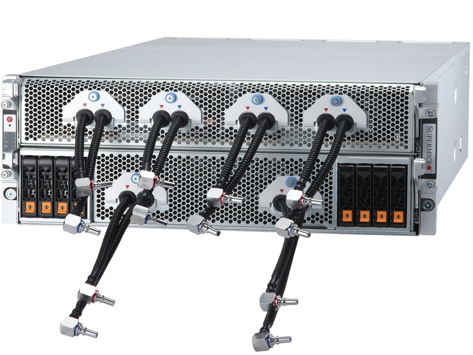Supermicro Liquid-Cooled Infrastructure