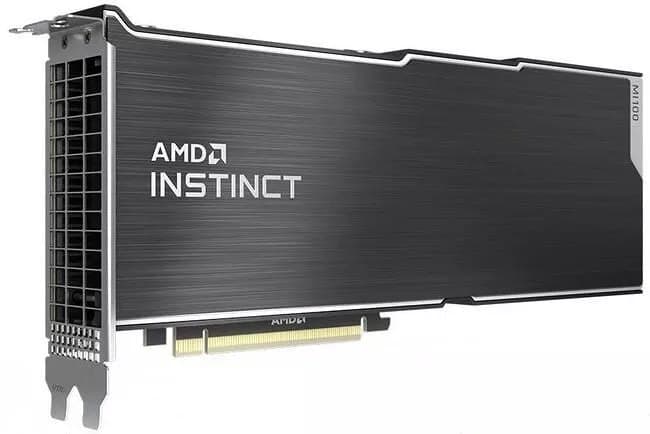 AMD Instinct MI100 32GB HBM2 Data Center GPU Accelerator