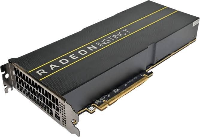 AMD Instinct MI50 16GB HBM2 Data Center GPU Accelerator