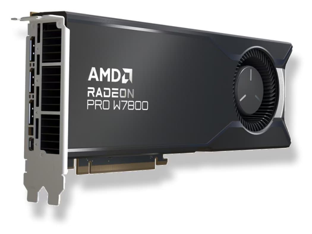 AMD Radeon PRO W7800 32GB GDDR6 Professional Workstation Graphics Card