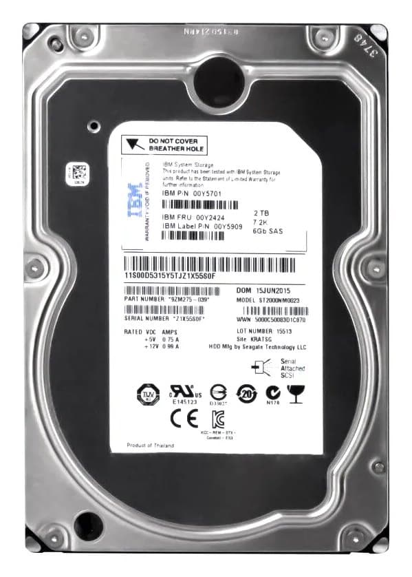 IBM IBM 3TB 7200RPM SAS 6Gb/s 3.5-Inch Hard Drive