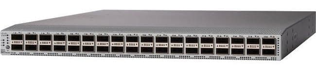 Cisco Nexus 9336C-FX2 (N9K-C9336C-FX2) 36-Port 100G Cloud Scale Leaf Switch: Cisco hardware