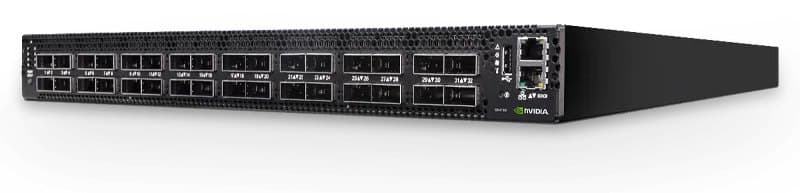 NVIDIA Spectrum-3 SN4700 32-Port 400GbE 1U Spine Switch