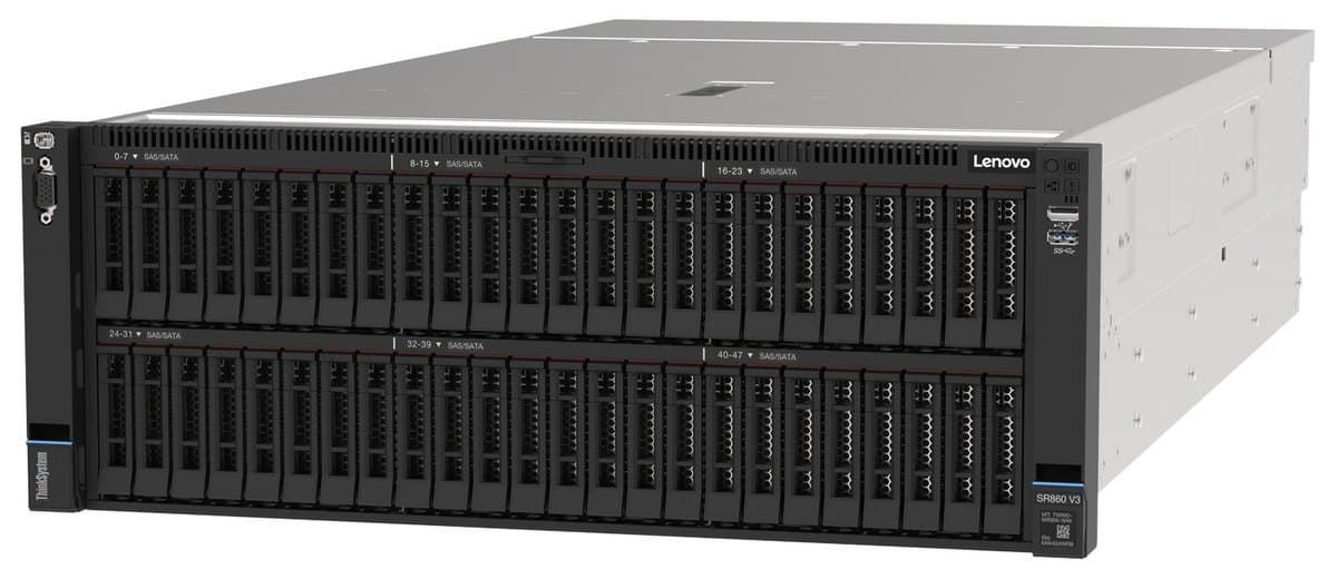 Lenovo ThinkSystem SR860 V3: 4-Socket with 8x NVIDIA H100 NVL