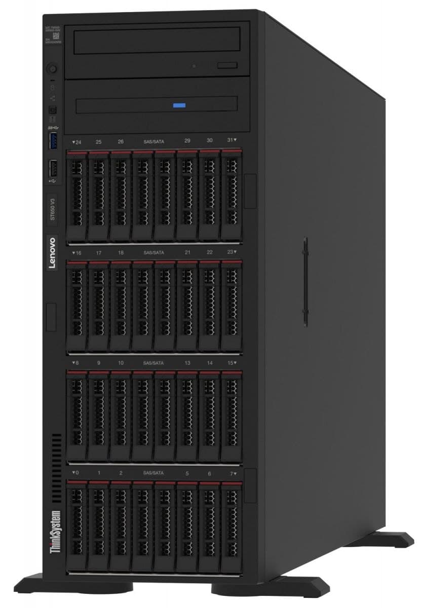 Lenovo ThinkSystem ST650 V3: GPU Tower with 2x NVIDIA L40S