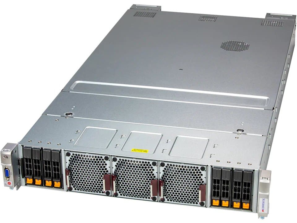 Supermicro AS-2145GH-TNMR-LCC: 4x AMD Instinct MI300A APU (2U): Nexus Compute hardware