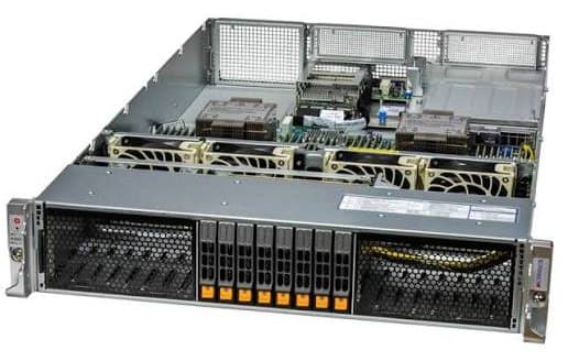 Supermicro Hyper SuperServer SYS-221H-TNR (4x H100 NVL): Supermicro hardware
