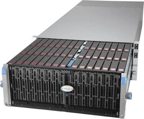 Supermicro Storage SuperServer SSG-640SP-E1CR90: 90-Bay 4U: Supermicro hardware